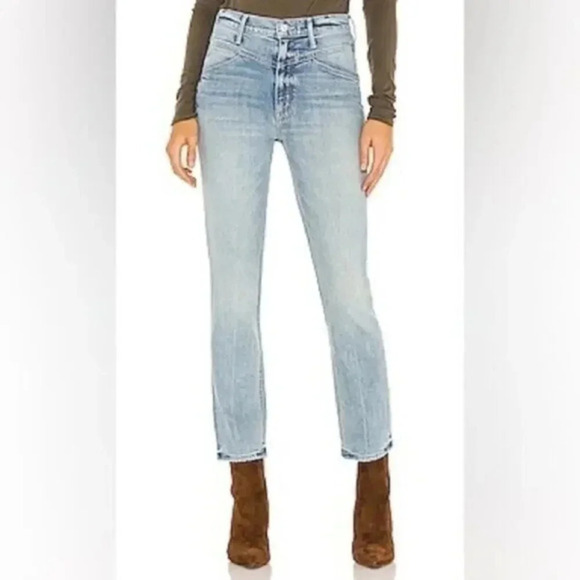 MOTHER The Dazzler Yoke Front Ankle in Wild Calling size 26 B730 - Picture 1 of 6